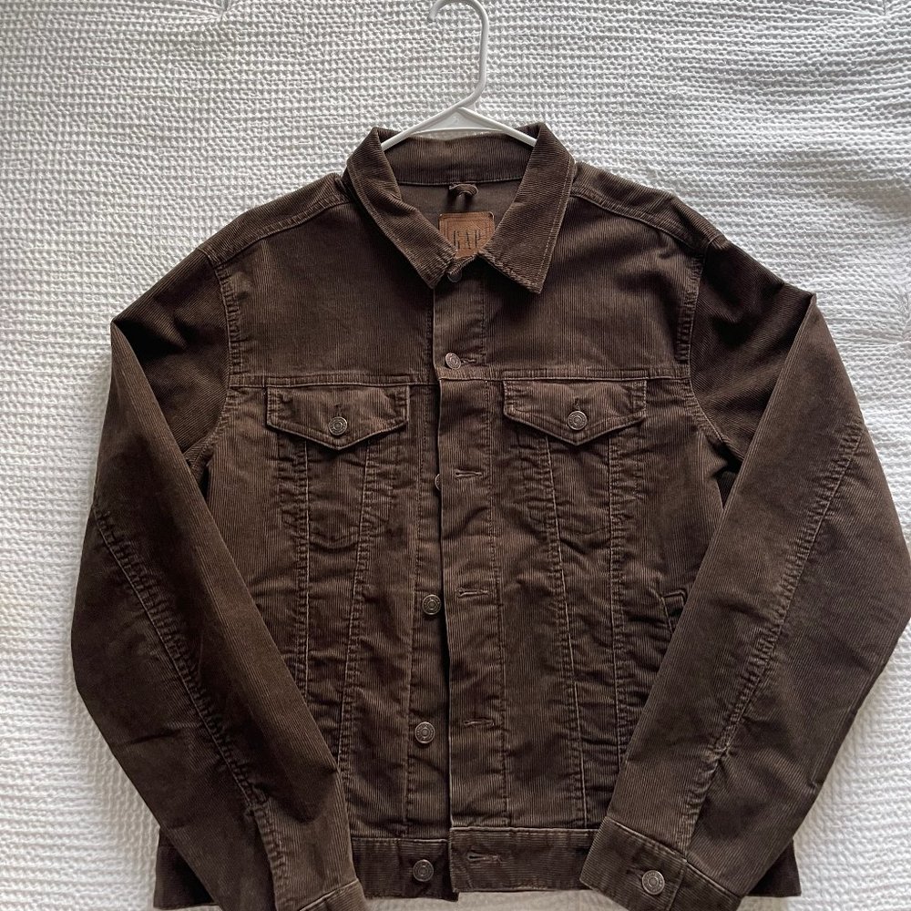 GAP Denim-Corduroy Jacket, Brown